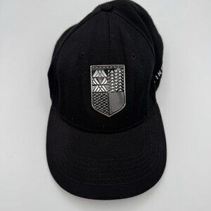 Destiny Guardian Metal Crest Snapback Cap Hat Emblem Black Bungie Numskull